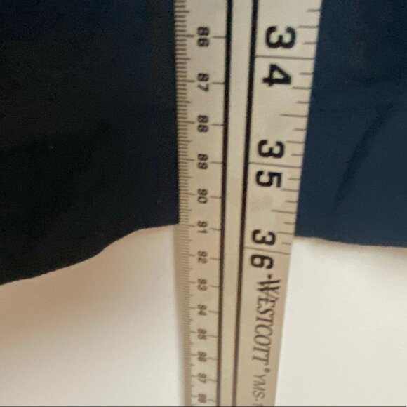 Madewell Blue Novella Lace-Up Mini Dress 70s Inspired Size XXS Navy Viscose - Picture 13 of 13